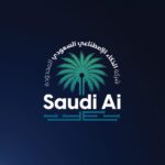 الشعار المصمم لشركة Saudi AI